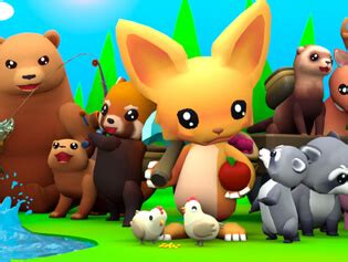 Jungle Friends . Online Games . BrightestGames.com.